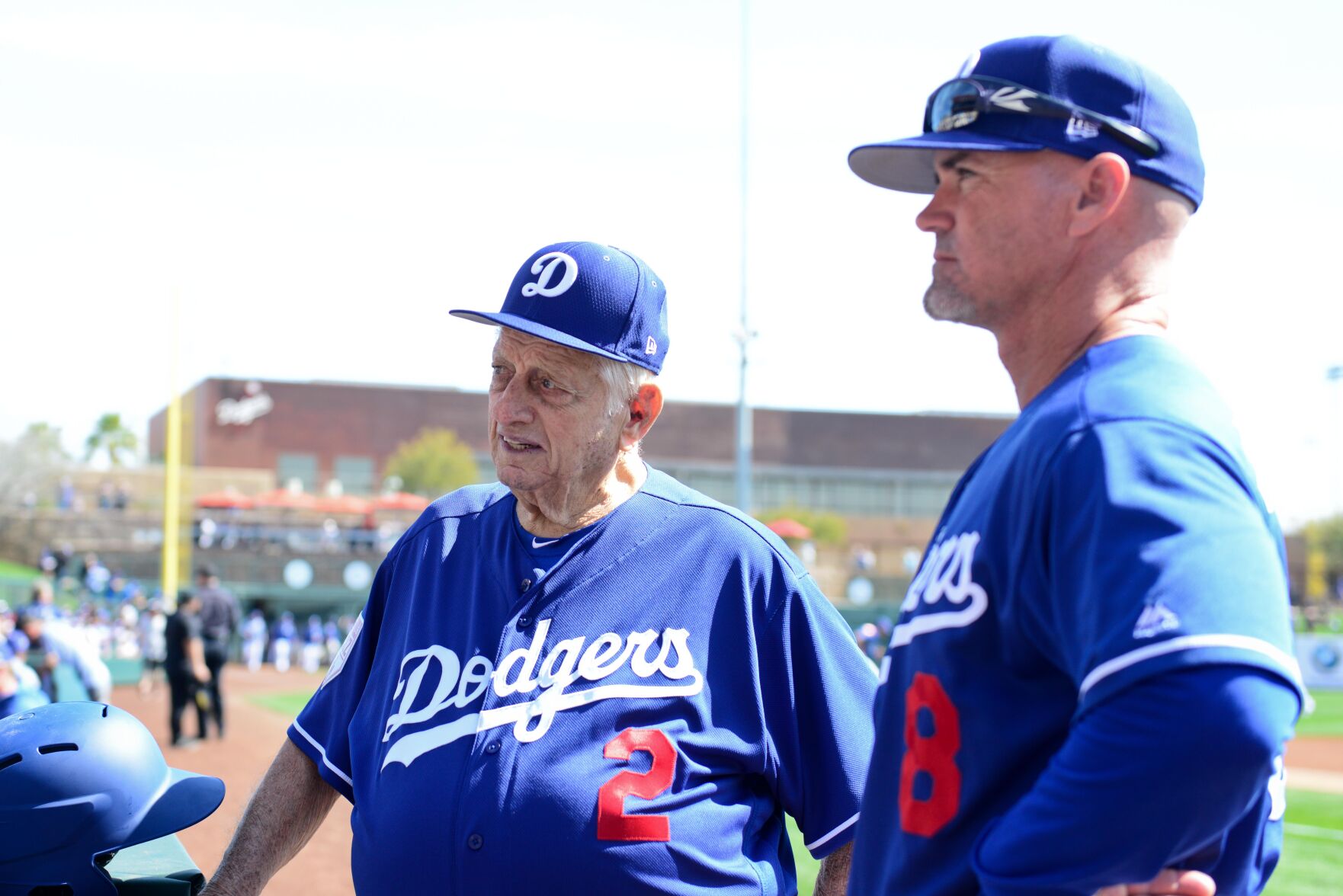 MLB: Spring Training-Colorado Rockies at Los Angeles Dodgers